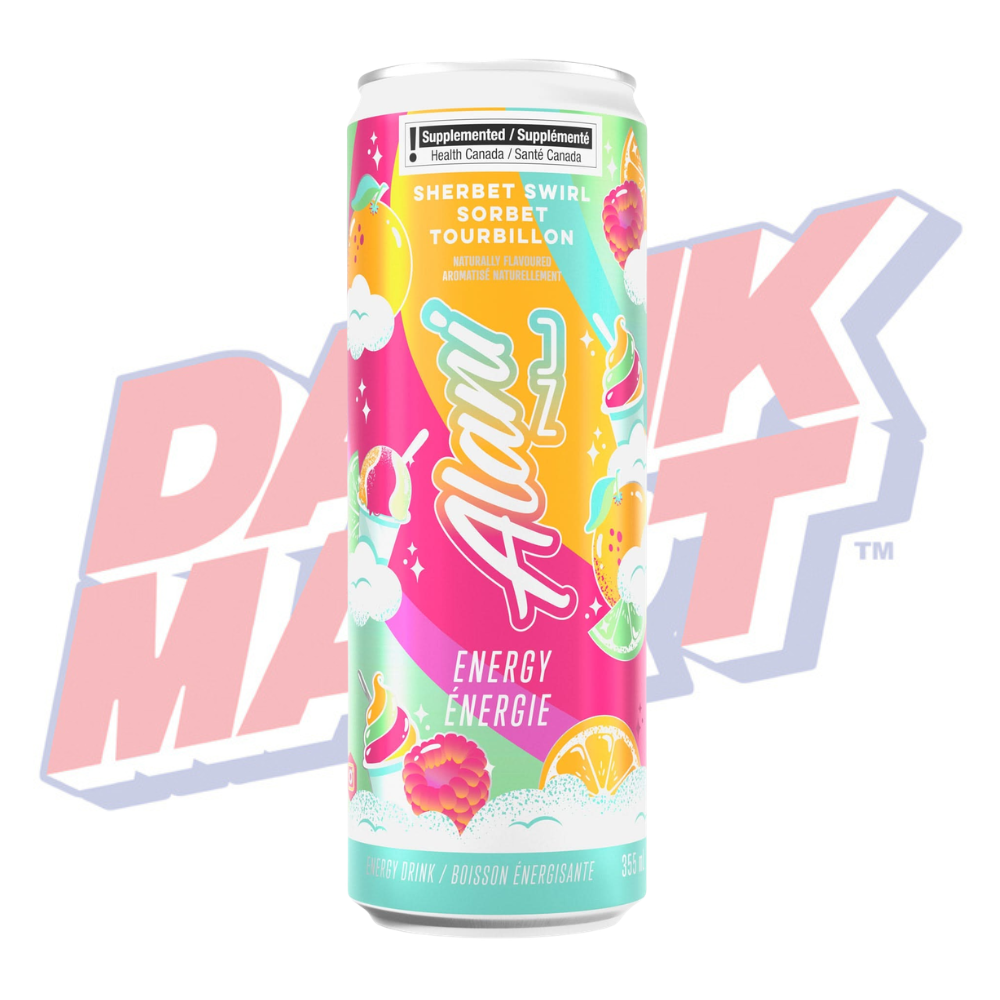 endless monsters sherbert Alani Nu Sherbert Swirl Energy