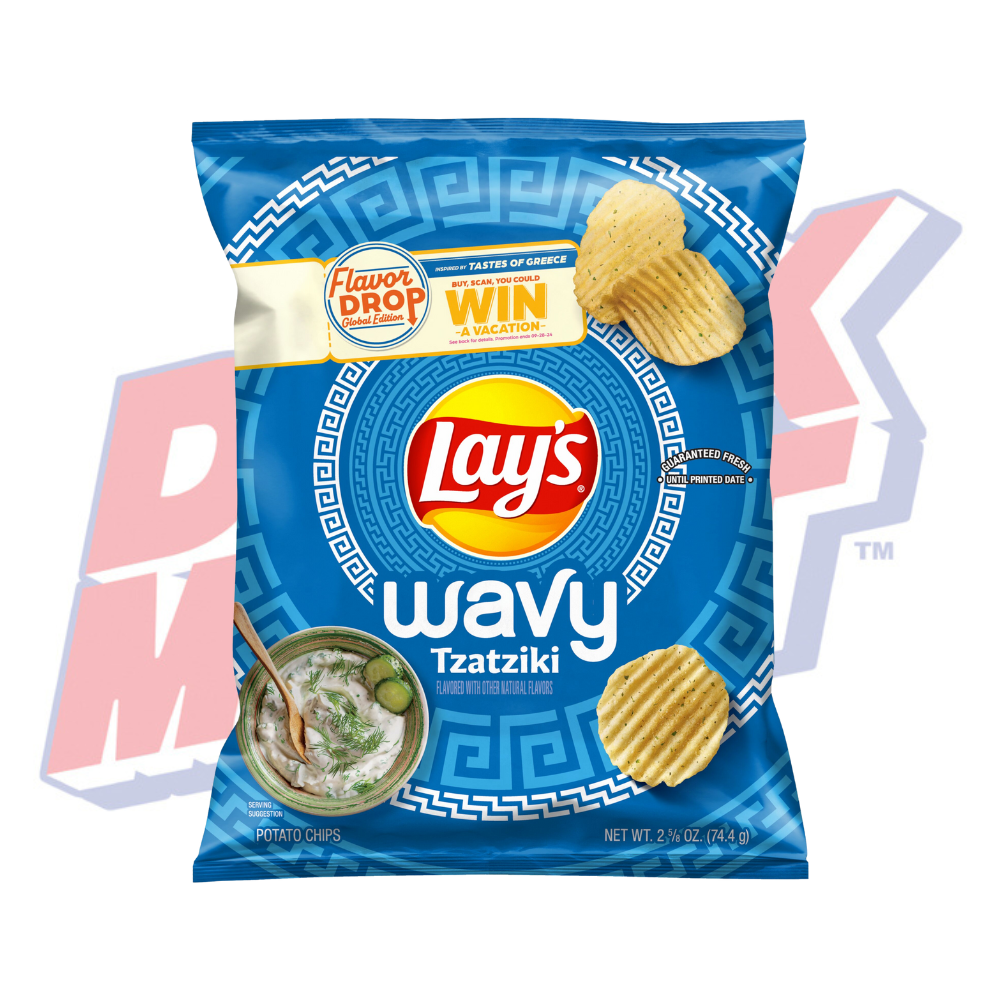 Lays bright　サイン　2gether Lay's Wavy Tzatziki - 2.625oz – DANK MART