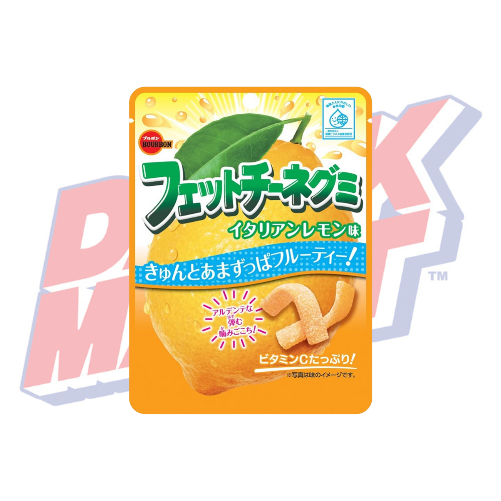 Bourbon Fettuccine Gummy Italian Lemon Flavor (Japan) - 50g – DANK