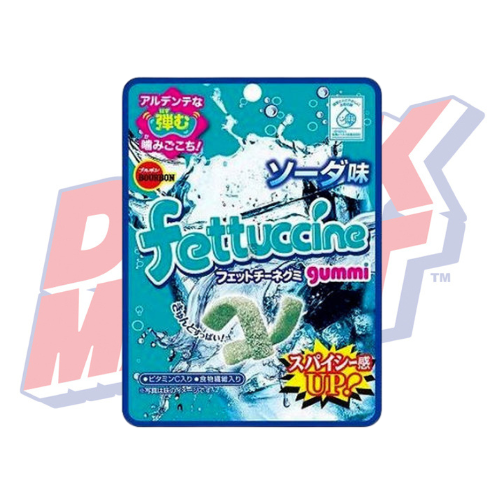 Bourbon Fettuccine Gummy Sweet & Sour Soda (Japan) - 50g – DANK MART