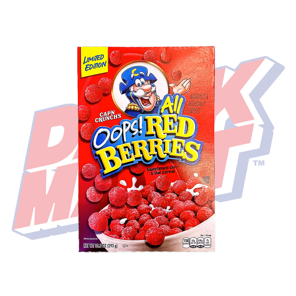 Cap'n Crunch Oops! All Red Berries 293g DANK MART