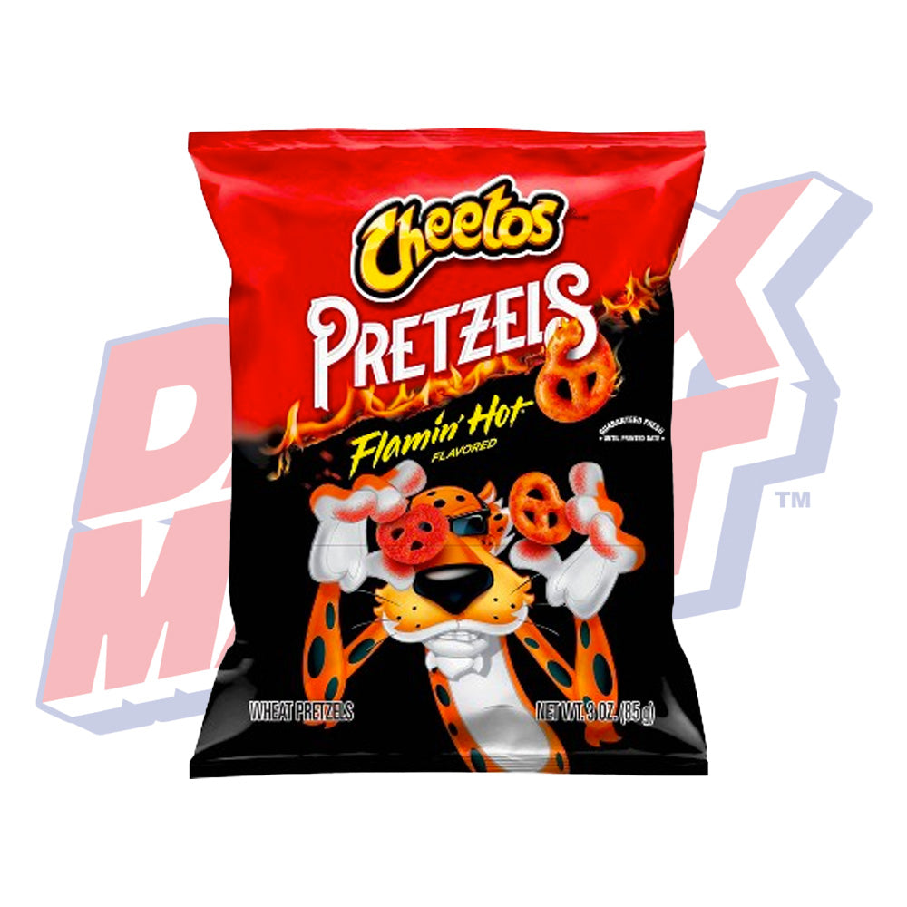 Cheetos Flamin' Hot Pretzels 3oz DANK MART