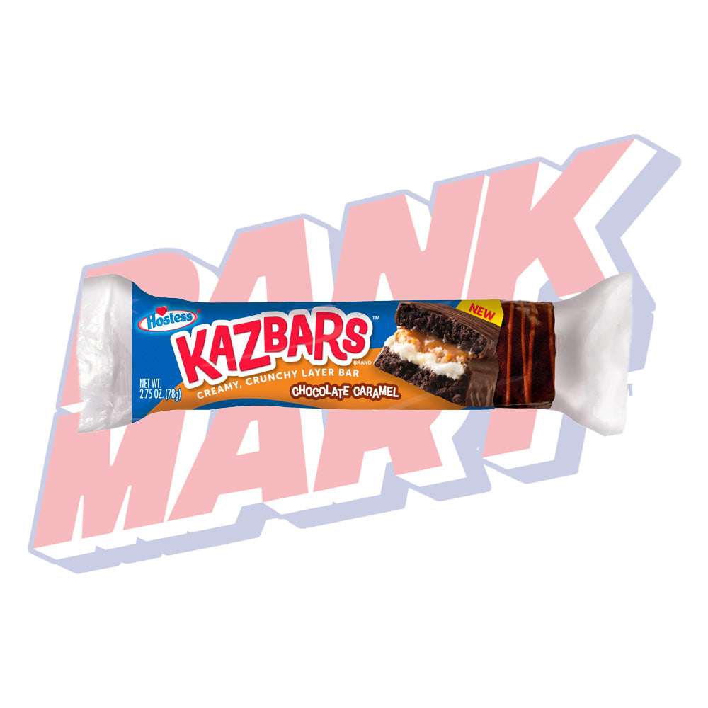 Hostess Kazbars Chocolate Caramel 2.75oz DANK MART