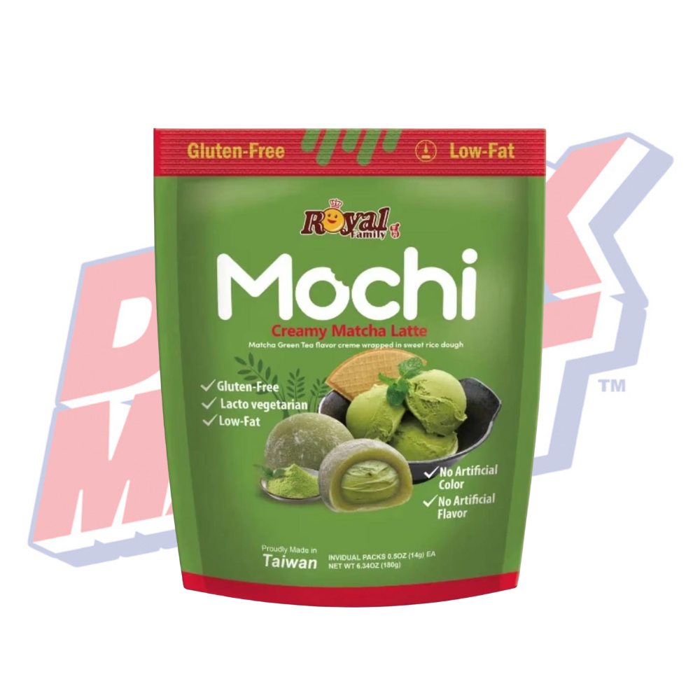 Royal Family Creamy Matcha Latte Mochi - 180g – DANK MART