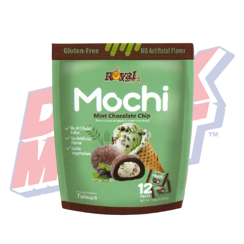 Royal Family Mint Chocolate Chip Mochi - 180g – DANK MART
