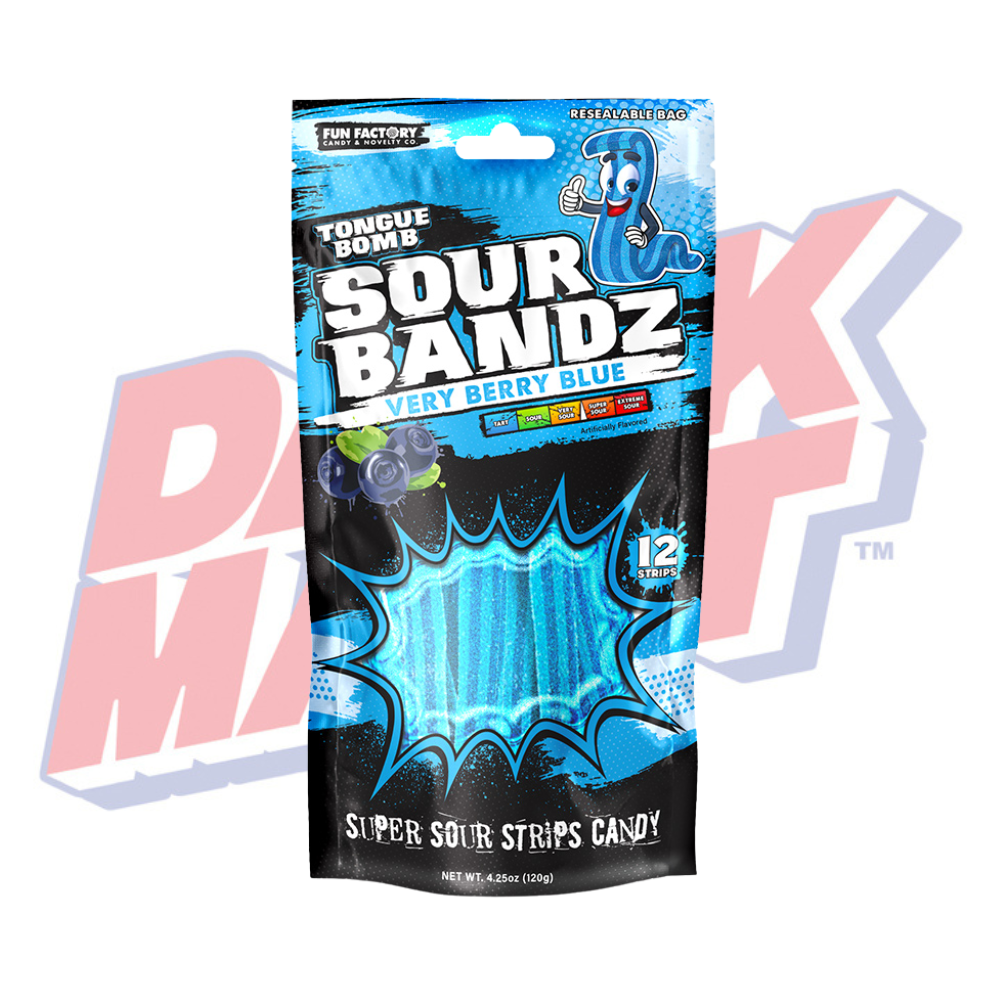 Sour Bandz Blueberry - 4oz – DANK MART