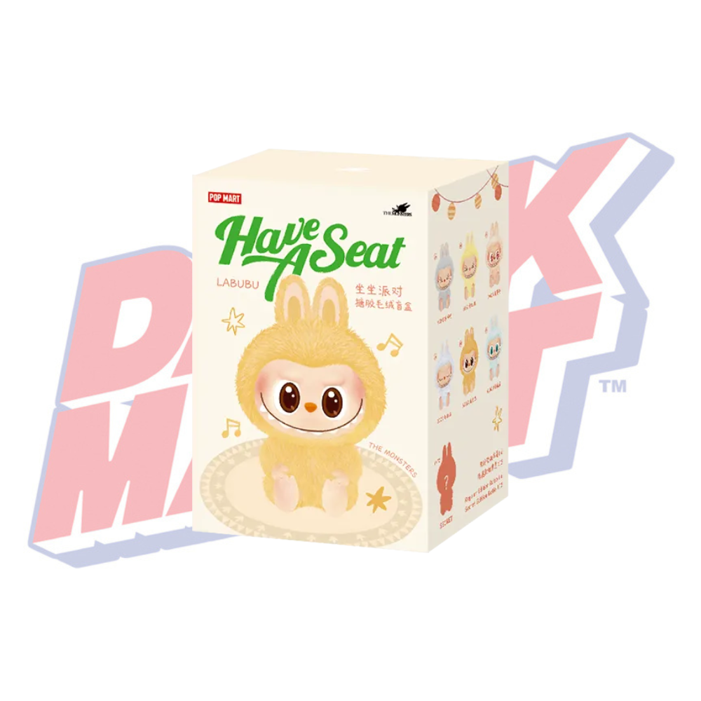 Pop Mart Labubu The Monsters Have a Seat Vinyl Plush Blind Box