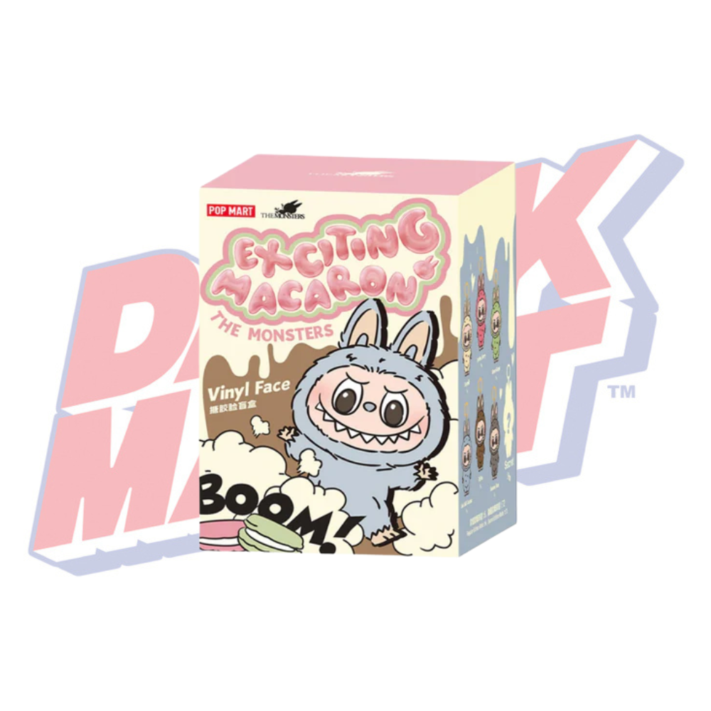 Pop Mart Labubu The Monsters Exciting Macaron Vinyl Face Labubu