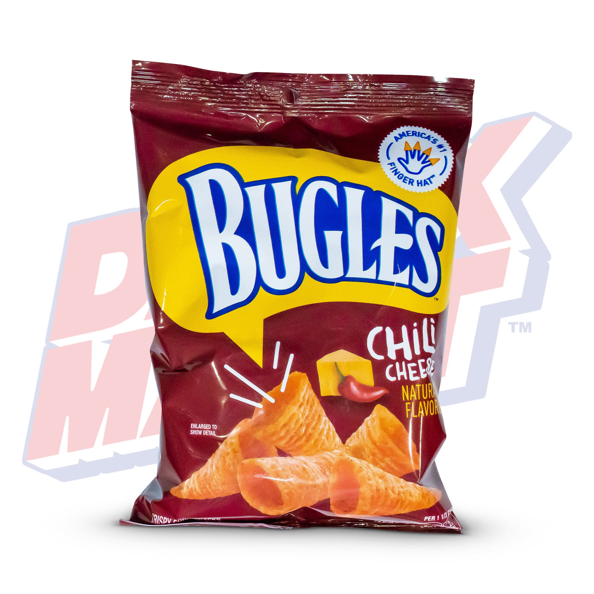 Bugles Chili Cheese 3 oz DANK MART