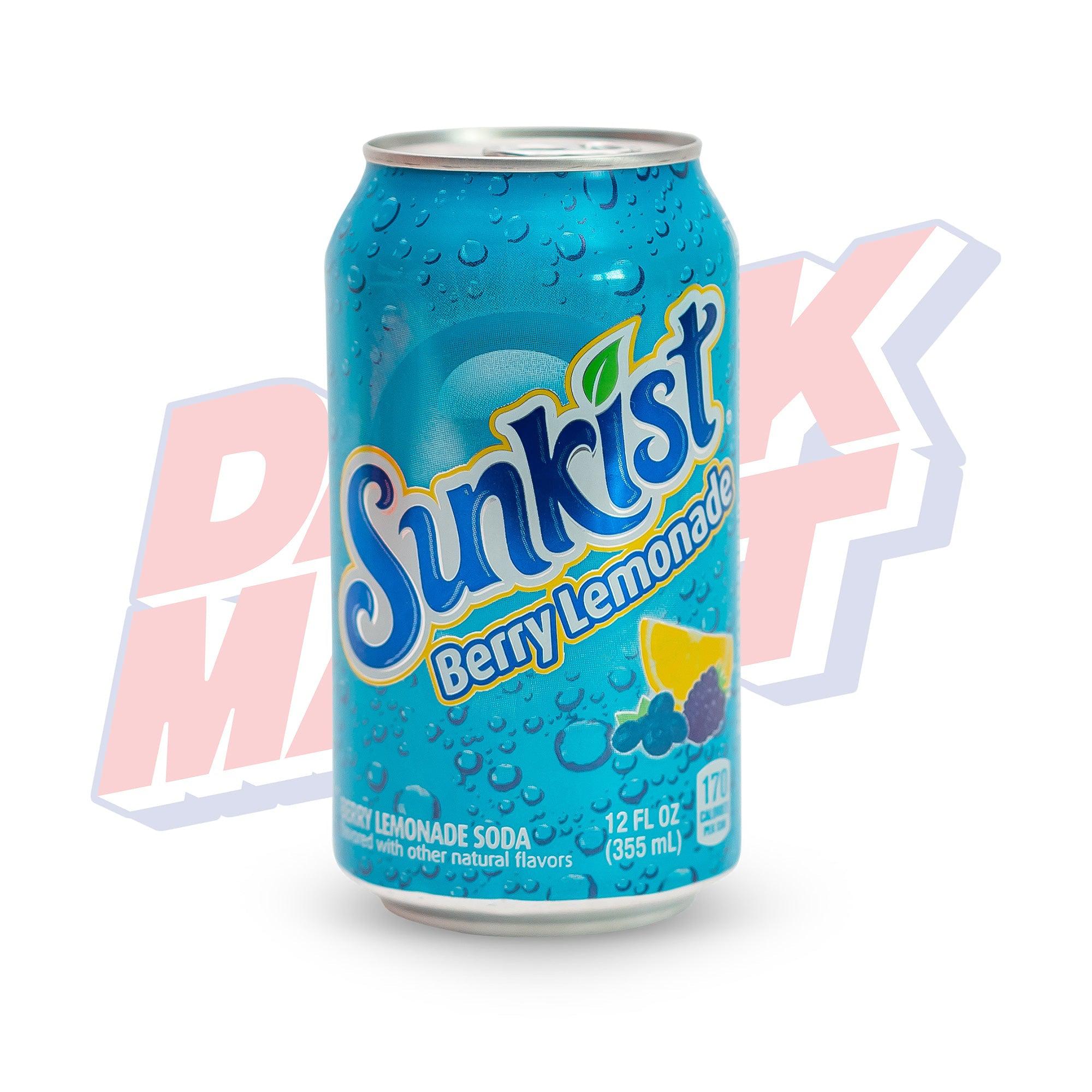 Sunkist Berry Lemonade 355ml DANK MART Sunkist Berry Lemonade 355ml DANK MART