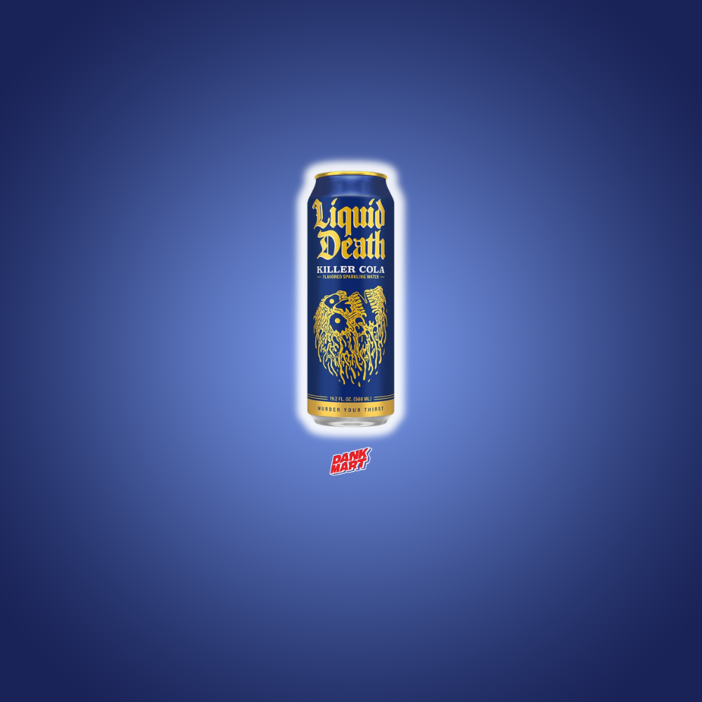 DANK MART’S LIQUID DEATH LINE-UP