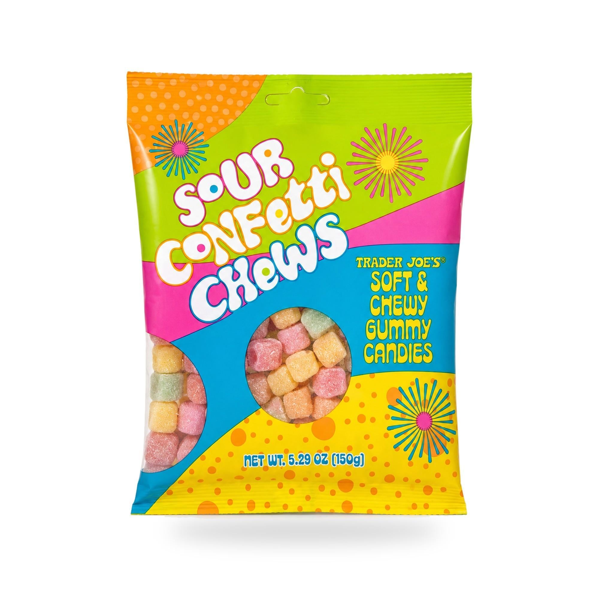 Trader Joe's Sour Confetti Chews - 5.29oz