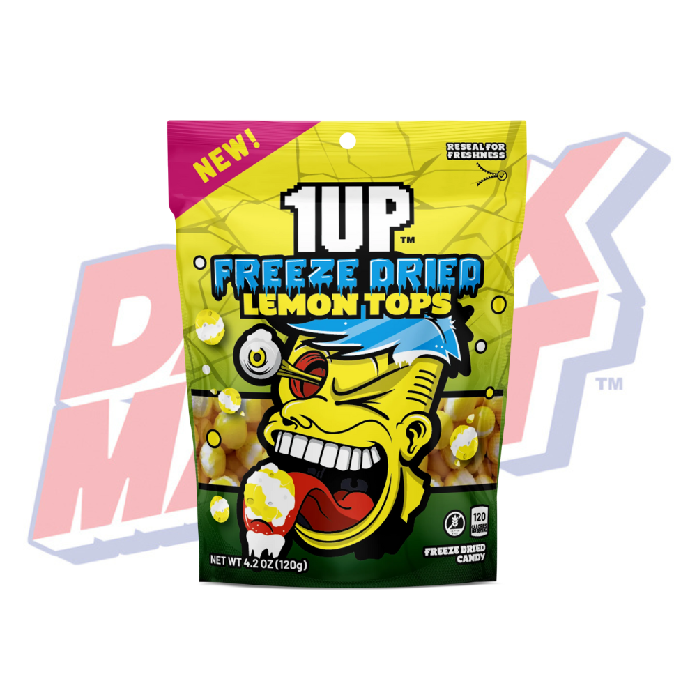 1UP Freeze Dried Lemon Drops - 85g
