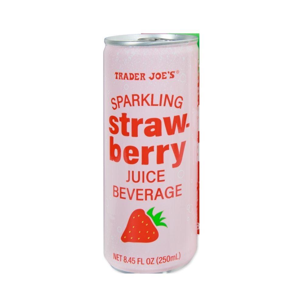 Trader Joe's Sparkling Strawberry Juice - 250ml