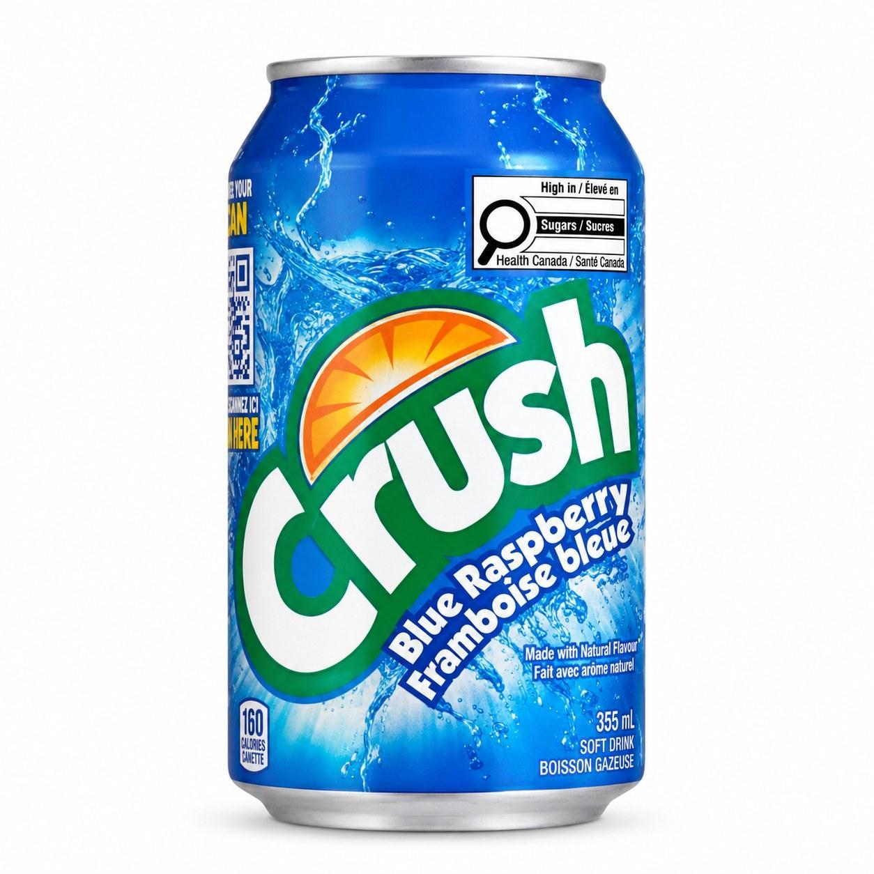 Crush Blue Raspberry - 355ml