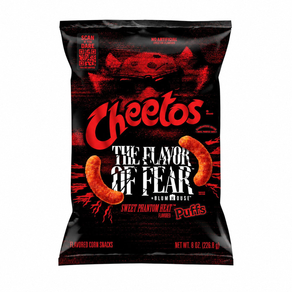 Cheetos The Flavor of Fear Sweet Phantom Heat - 8oz