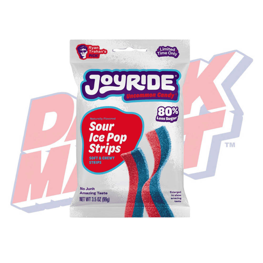 Joyride Sour Ice Pop Strips - 3.5oz