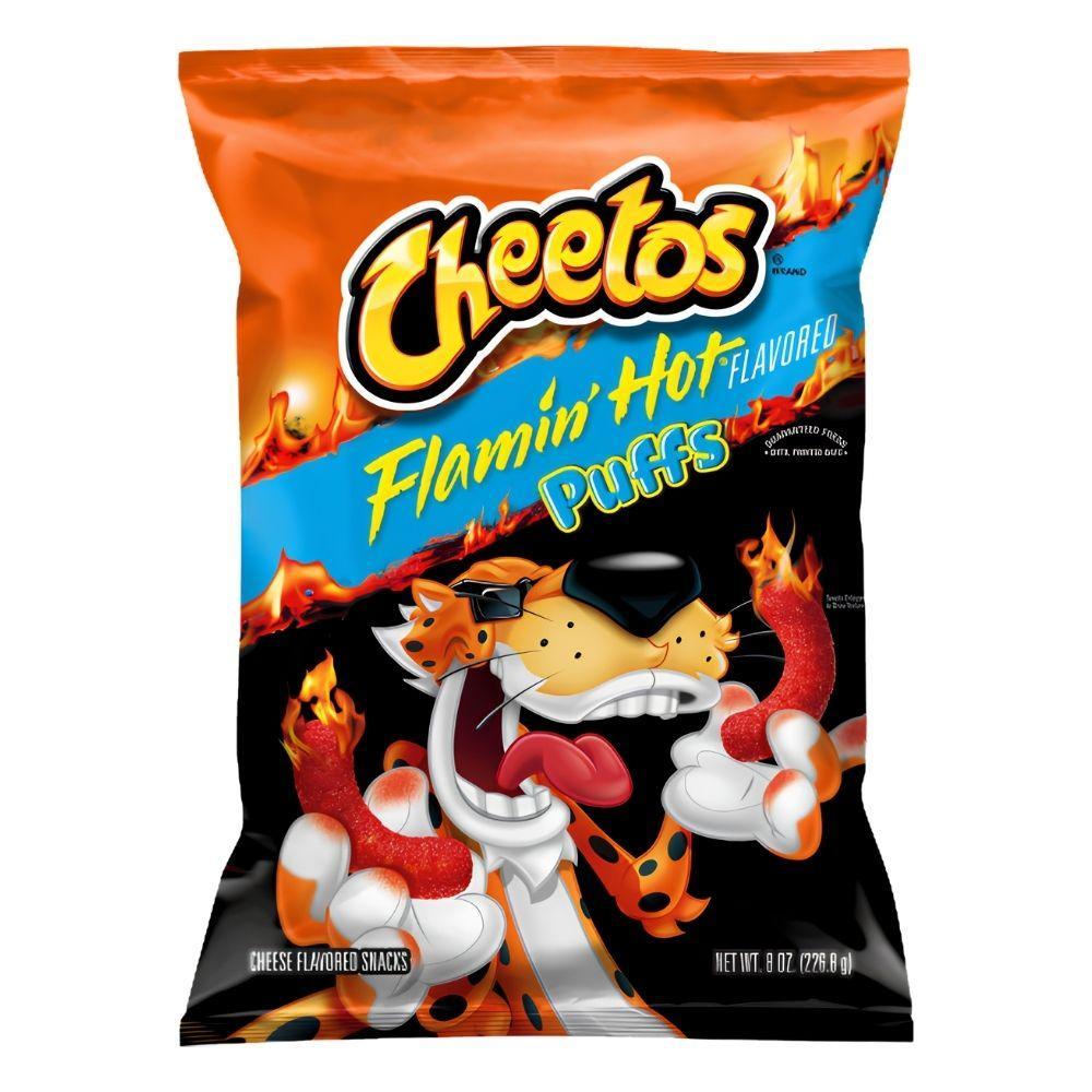 Cheetos Flamin' Hot Puffs - 8oz