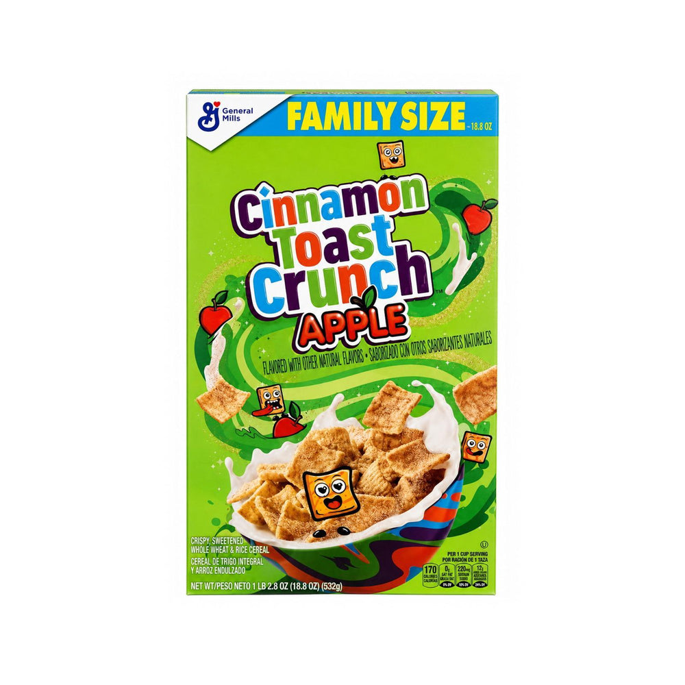 Cinnamon Toast Crunch Apple Cereal (Family Size) - 18.8 oz