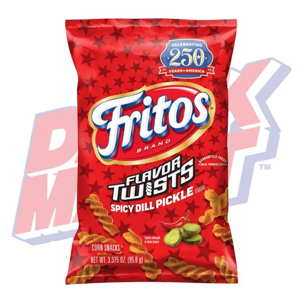Fritos Flavor Twists Spicy Dill Pickle - 3.38oz