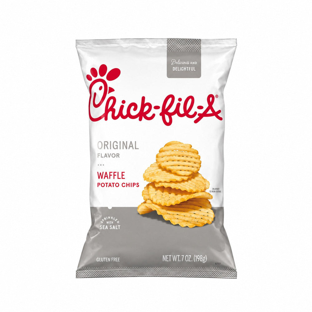 Chick Fil A Original Sea Salt Waffle Chips - 7oz
