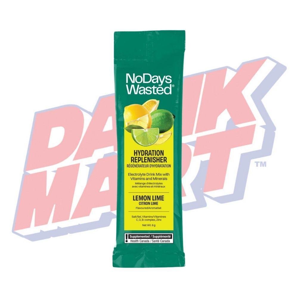 No Days Wasted Hydration Replenisher Lemon Lime - 6g