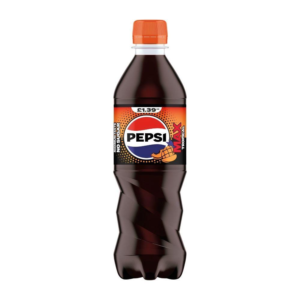 Pepsi Max Tropical (UK) - 500ml