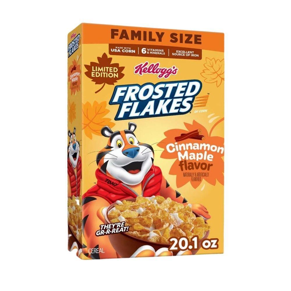 Frosted Flakes Cinnamon Maple Cereal (Family Size) - 20.1 oz