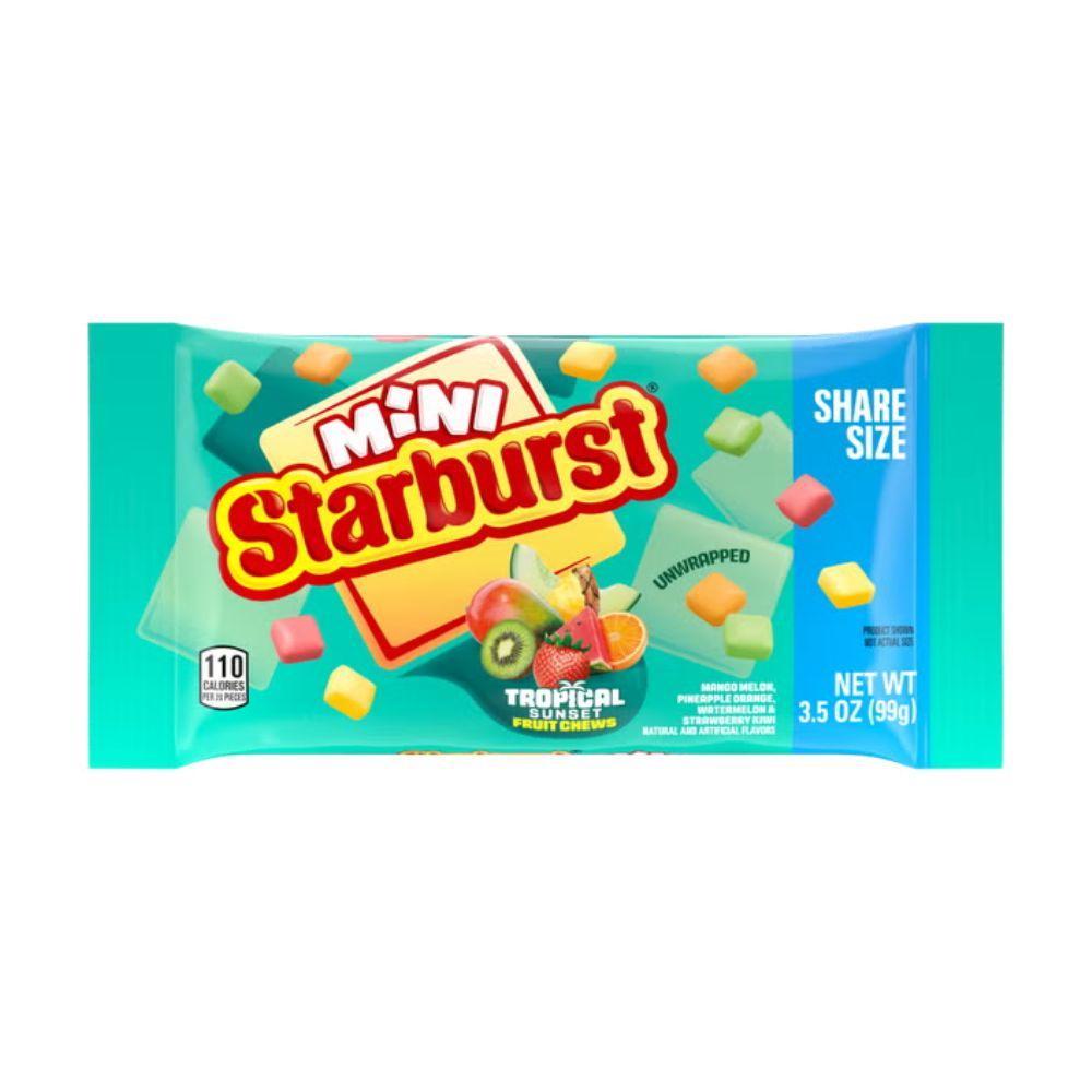 Starburst Mini Tropical Share Size - 3.5oz