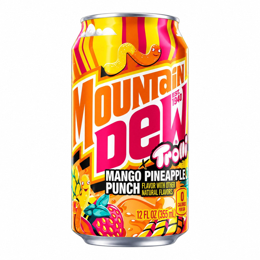 Mountain Dew Trolli Mango Pineapple Punch - 355ml