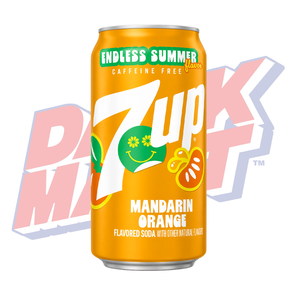 7up Endless Summer Mandarin Orange - 355ml