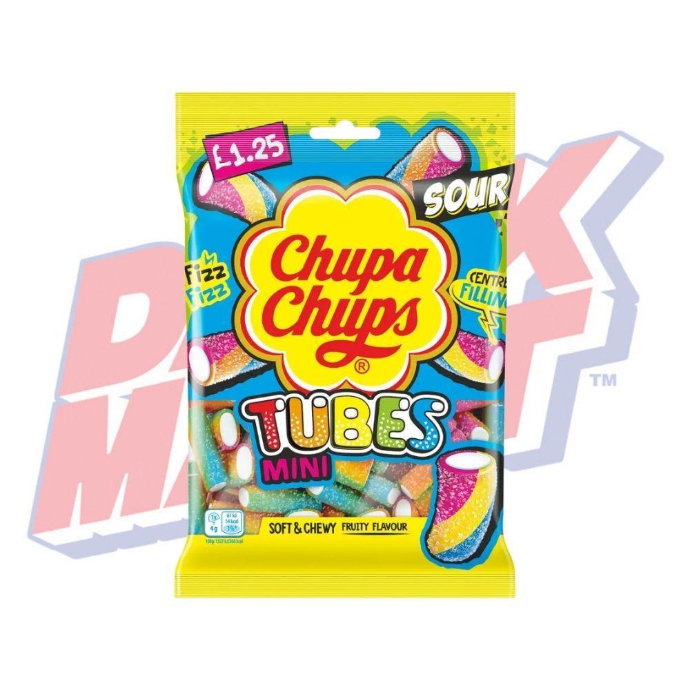 Chupa Chups Tubes Mini Sour (UK) - 120g