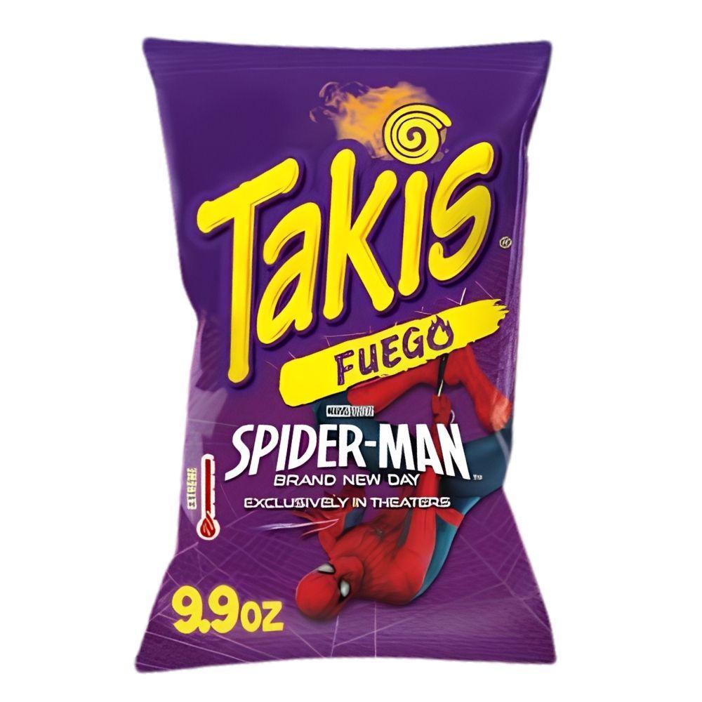 Takis Fuego Popcorn Spider-Man Special Edition - 6oz