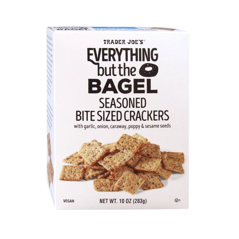 Trader Joe's Everything but the Bagel Seasoned Crackers - 10oz
