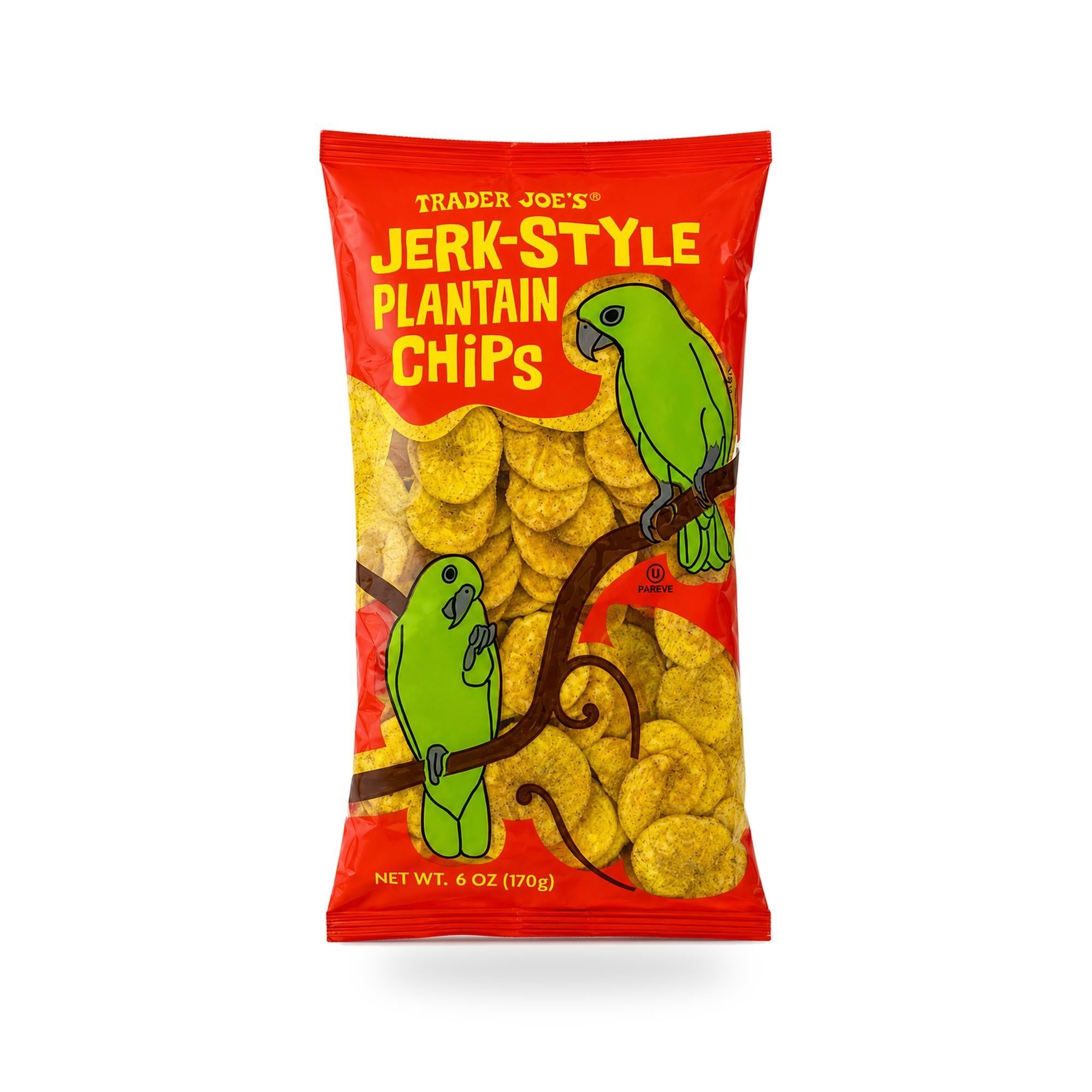 Trader Joe's Jerk-Style Plantain Chips - 6oz