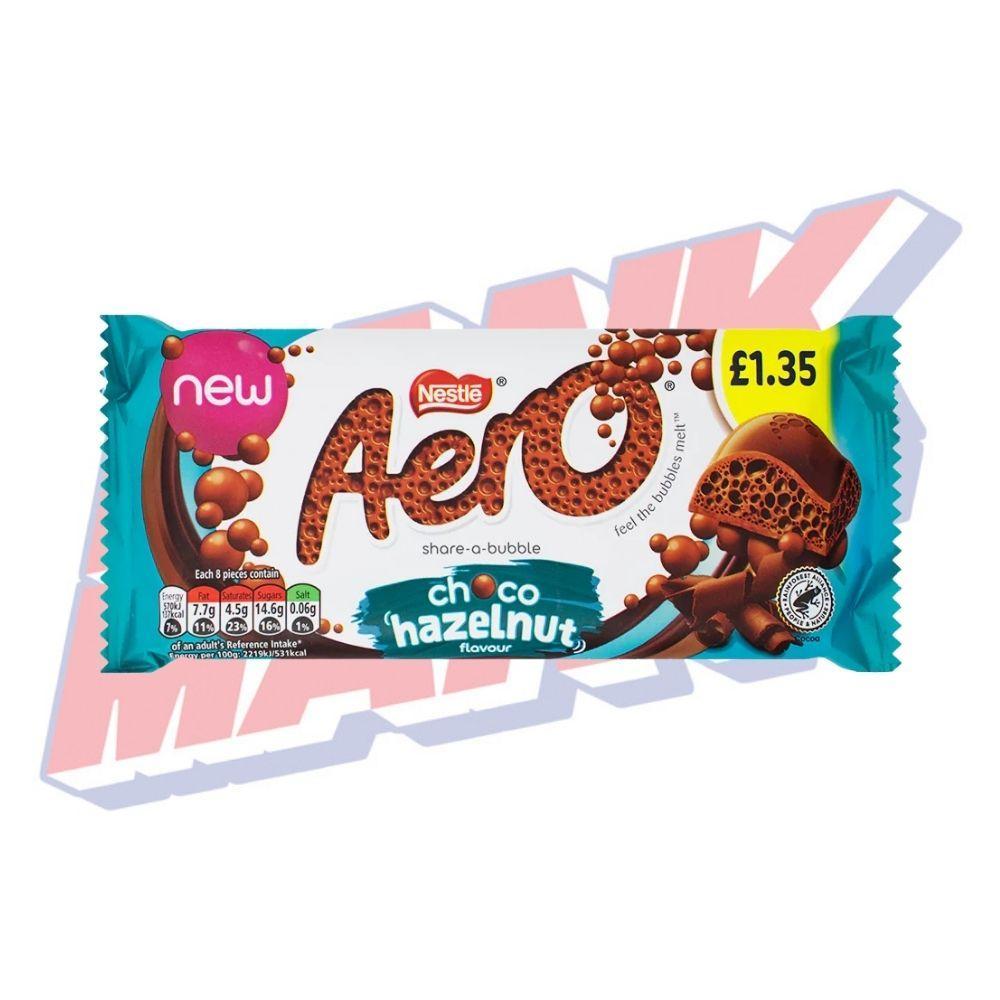 Aero Choco Hazelnut Sharing Bar (UK) - 90g