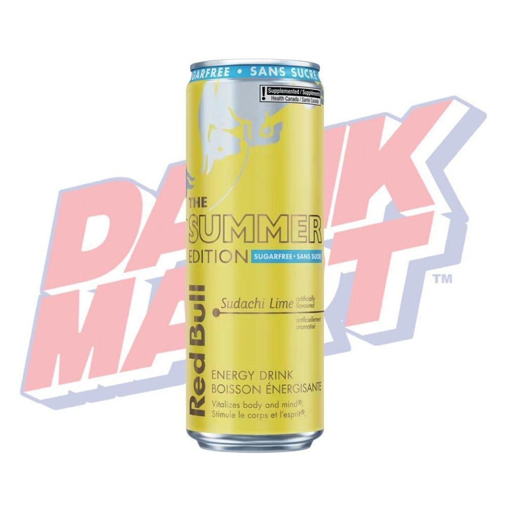 Red Bull Sudachi Lime Zero Sugar - 473ml