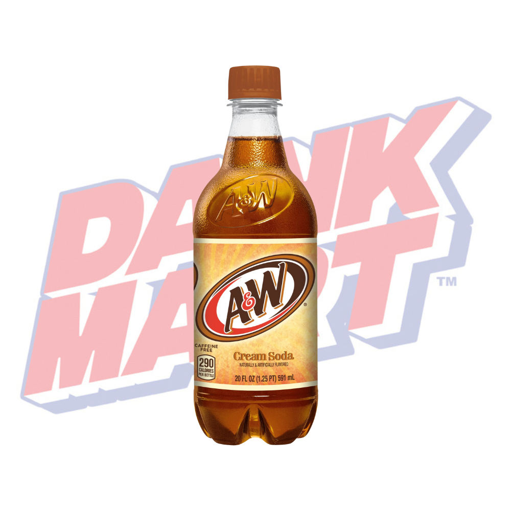 A&W Cream Soda - 20oz
