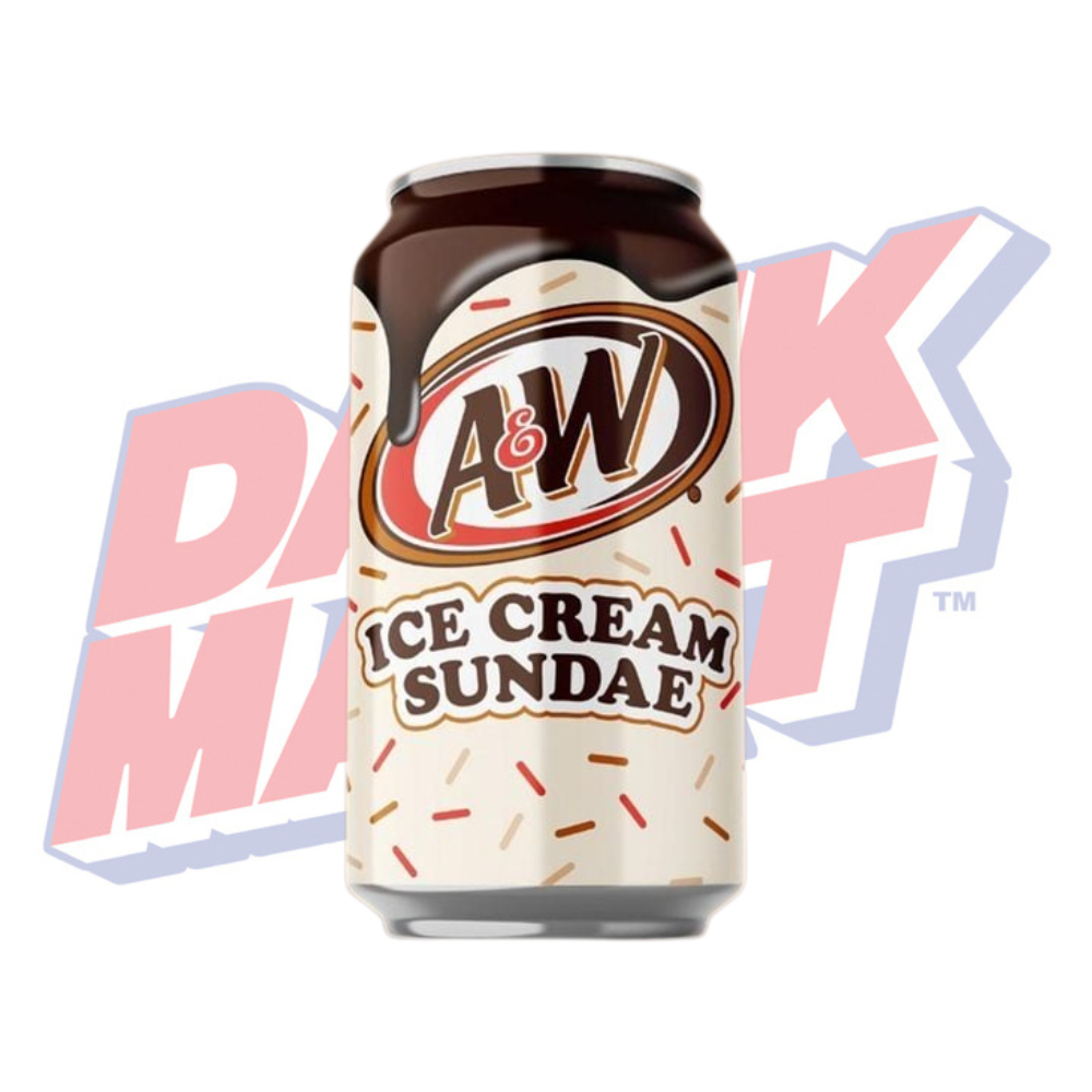 A&W Ice Cream Sundae Soda - 355ml