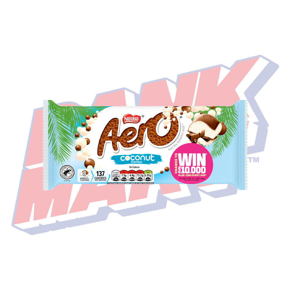 Aero Coconut Bar (UK) - 90g