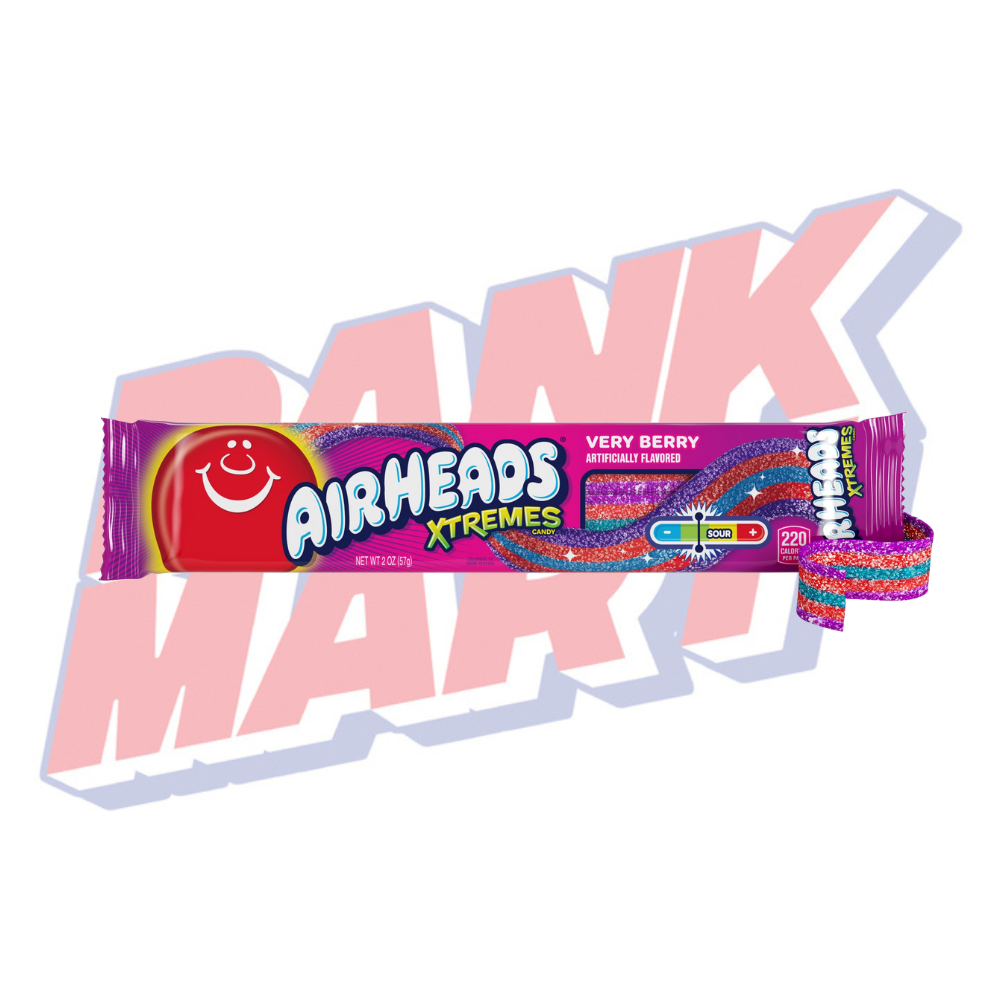 Airheads Xtremes Very Berry - 2oz