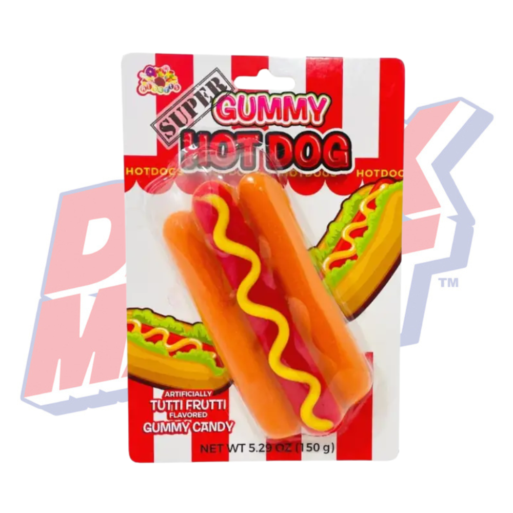 Super Gummy Hot Dog - 150g
