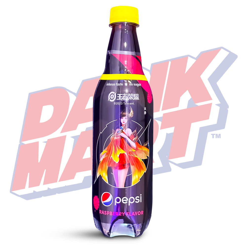 Pepsi Raspberry Zero Sugar (China) - 500ml – DANK MART