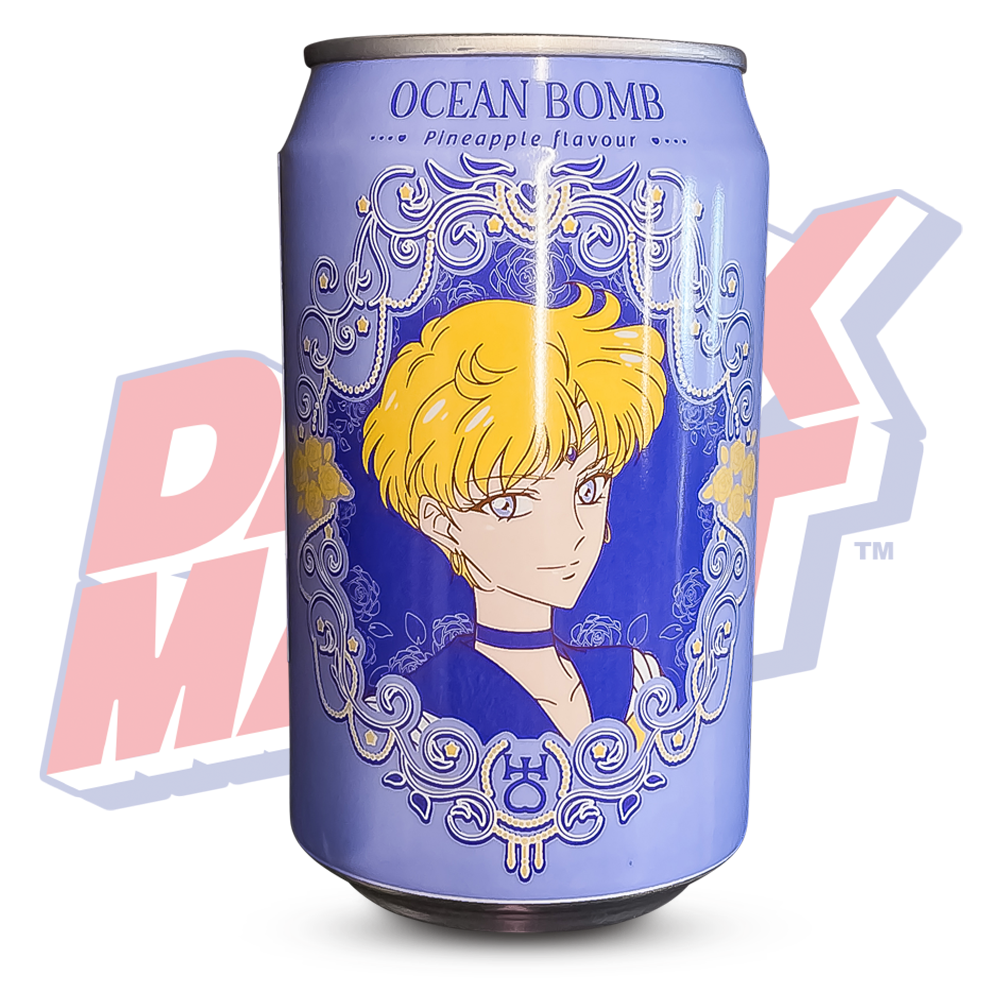 Ocean Bomb Sailor Moon Pineapple Sparkling Water - 330ml