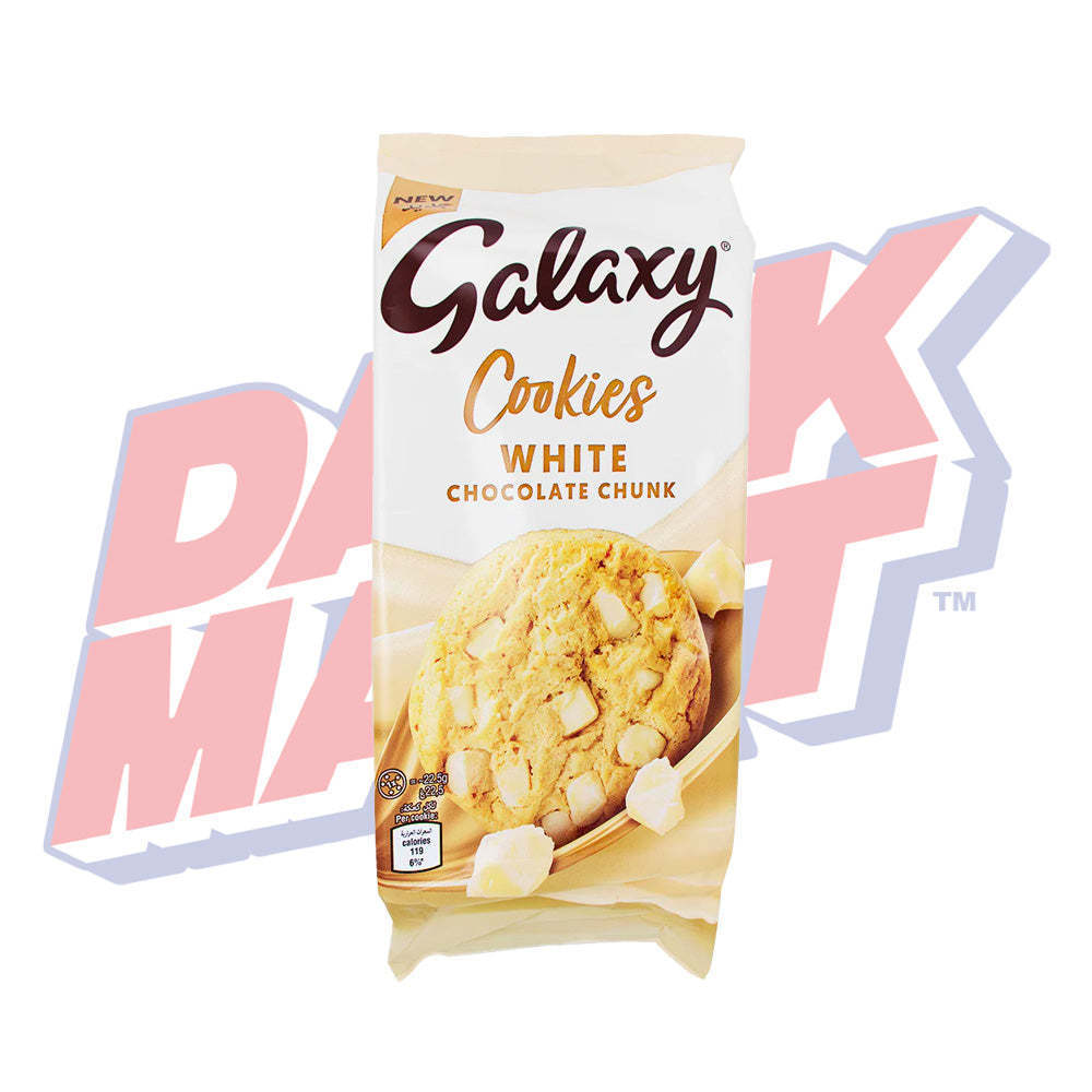 Galaxy White Chocolate Chunk Cookies (UK) - 144g