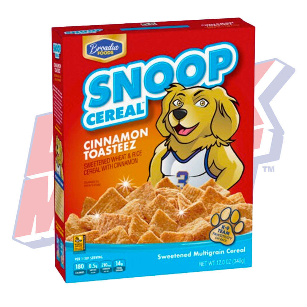 Snoop Cereal Cinnamon Toasteez - 340g