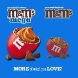 M&Ms Mega Peanut Butter Share Size - 2.83oz