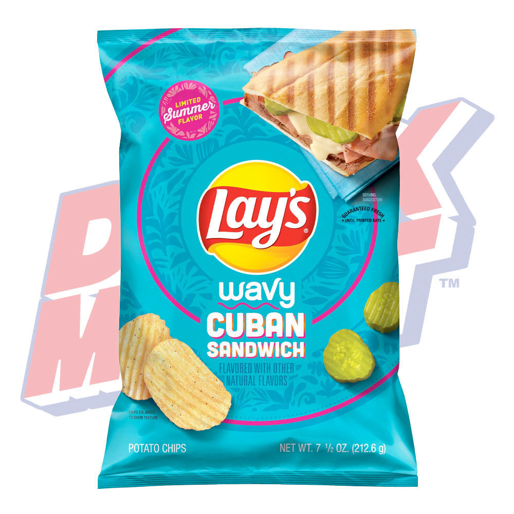 Lay's Wavy Cuban Sandwich - 7.5oz