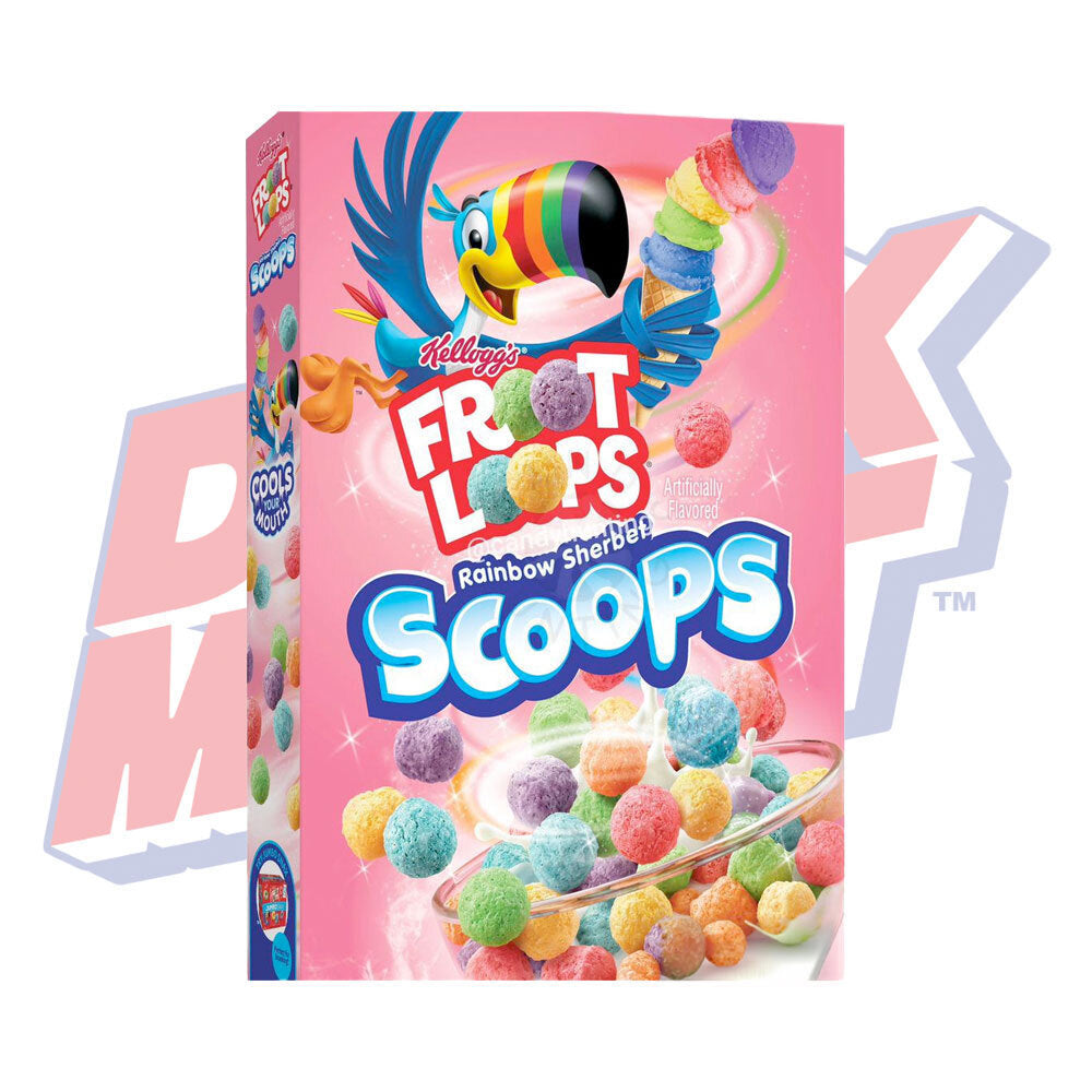 Froot Loops Scoops Strawberry Sherbert Cereal - 221g