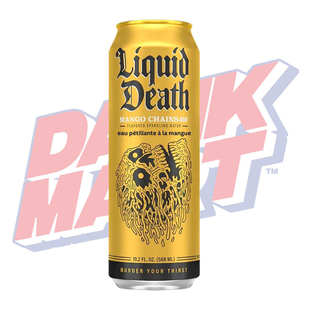 Liquid Death Mango Chainsaw Sparkling Water - 568ml